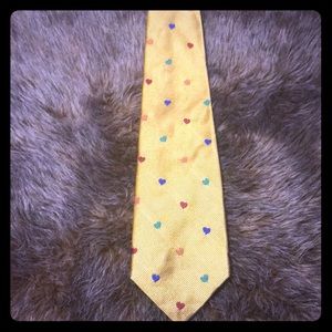 Robert Talbott Men’s Yellow Multi-Color Tie